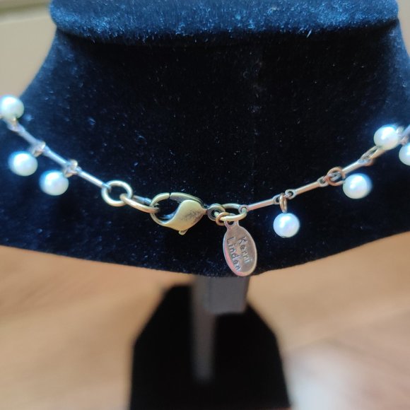 Kerri Linden faux pearl necklace - Picture 5 of 7